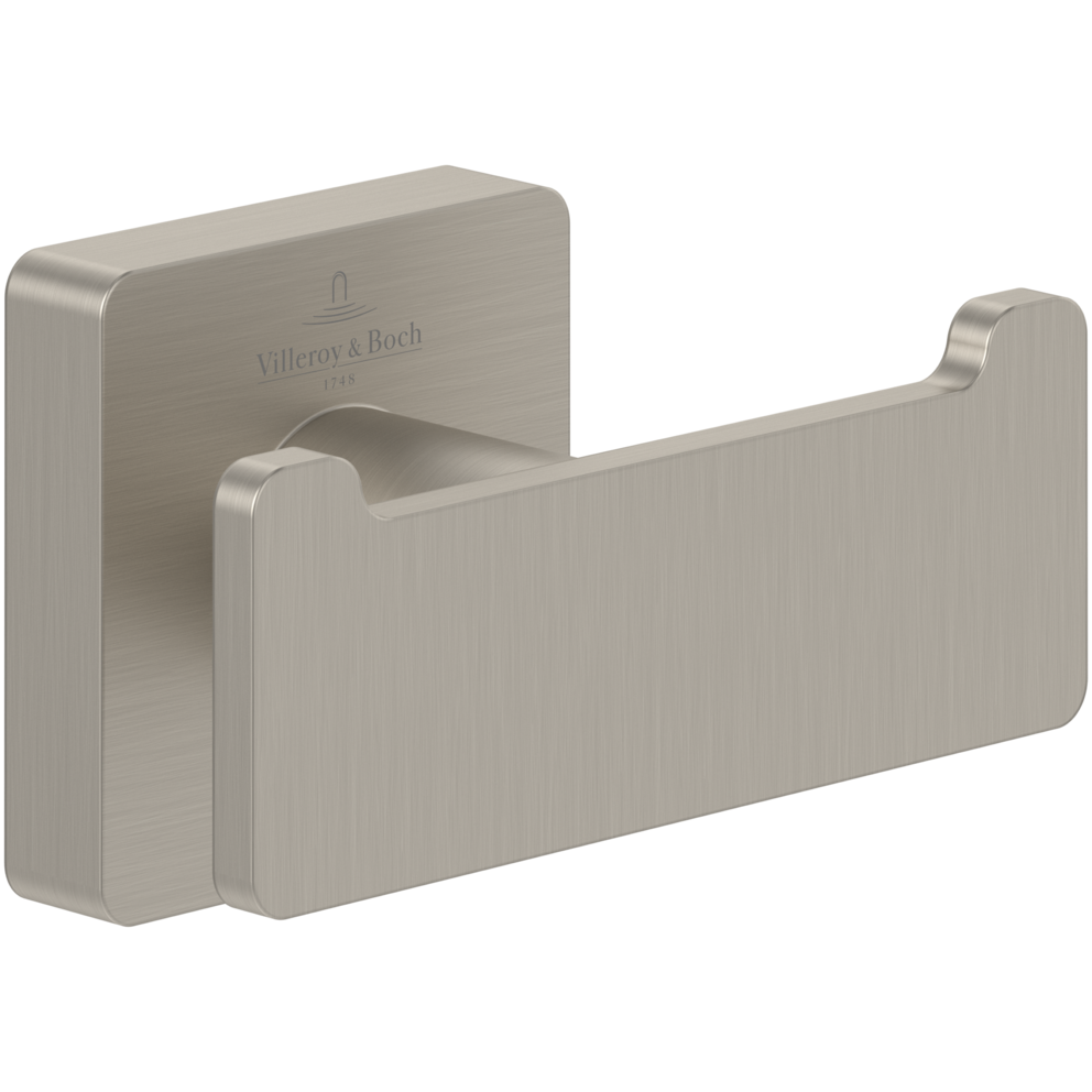 Villeroy&Boch Elements - Striking dvigubas rankšluosčių kabliukas, 80x44x45mm, pasirinkite spalvą 6