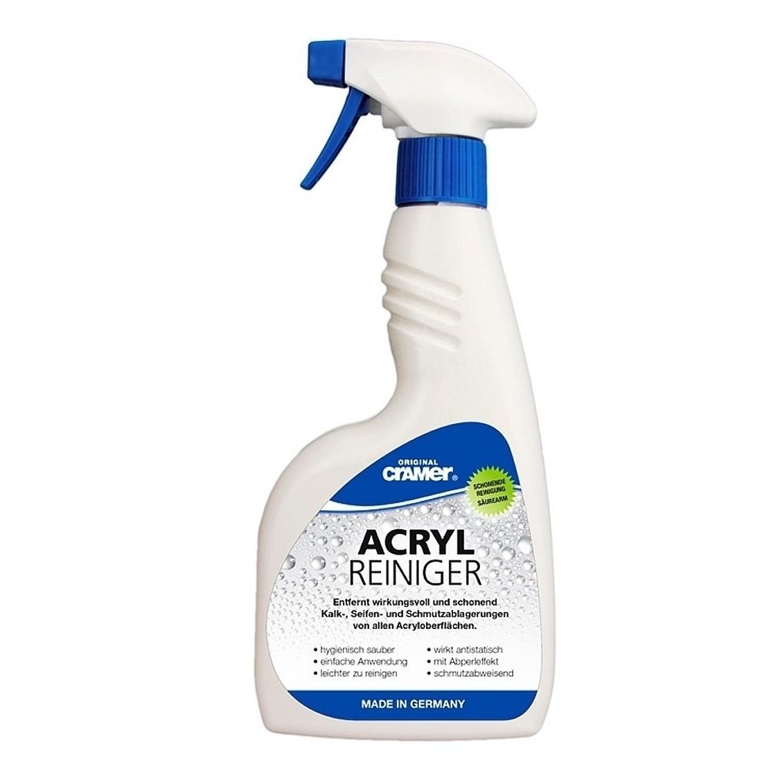 Valiklis akriliniams paviršiams Cramer 750 ml (Vokietija) Valiklis akriliniams paviršiams Cramer 750 ml (Vokietija)