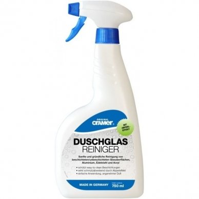 Valiklis dušo kabinoms Cramer 750 ml (Vokietija) Valiklis dušo kabinoms Cramer 750 ml (Vokietija)