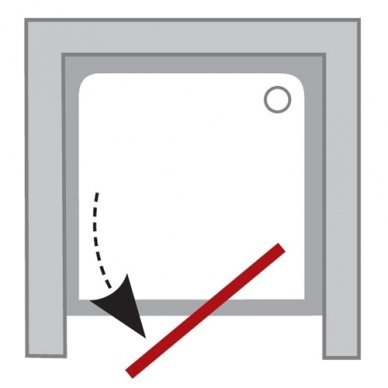 Varstomos dušo durys Ravak Pivot PDOP1 1