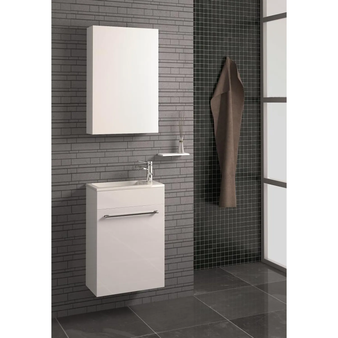 Veidrodinė spintelė Raguvos Baldai 48.2 cm, pasirenkama spalva 2
