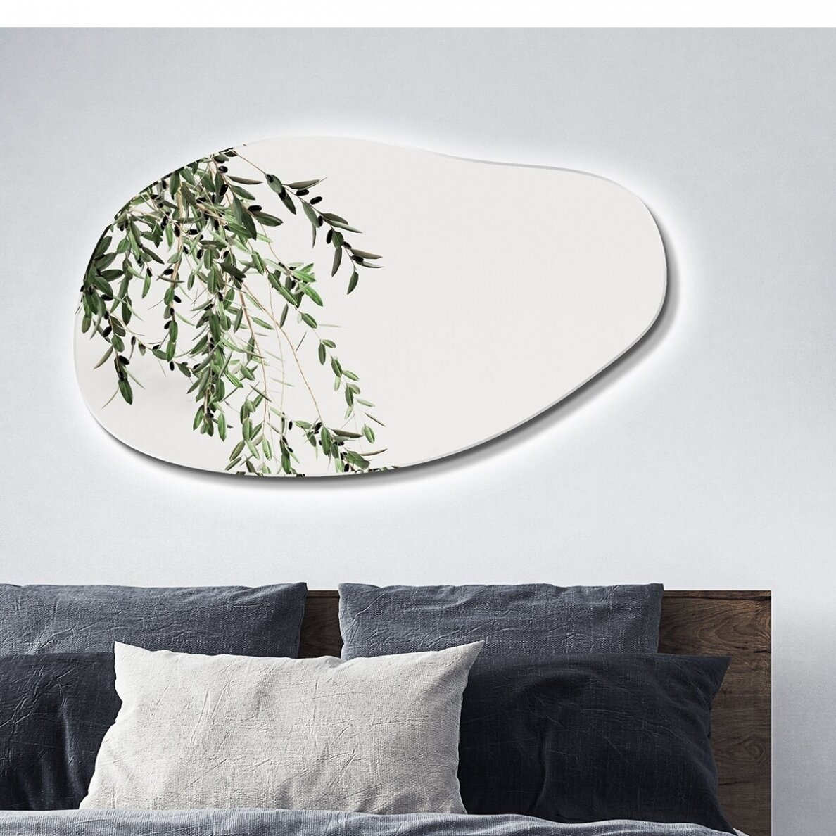 Veidrodis Ruke Simple Lago su LED apšvietimu (dydžių pasirinkimas) Veidrodis Ruke Simple Lago su LED apšvietimu (dydžių pasirinkimas)