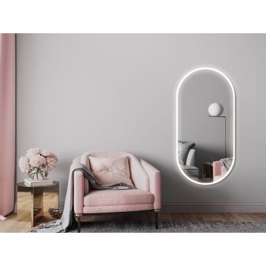 Veidrodis Ruke Modern Koria su LED apšvietimu (Koria LED Slim) Veidrodis Ruke Modern Koria su LED apšvietimu (Koria LED Slim)