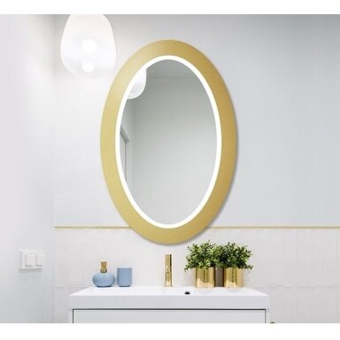 Veidrodis Ruke Oval Bold su LED apšvietimu (dydžių ir spalvų pasirinkimas) Veidrodis Ruke Oval Bold su LED apšvietimu (dydžių ir spalvų pasirinkimas)