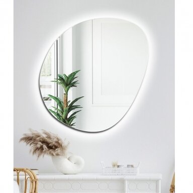 Veidrodis Ruke Simple Hari su LED apšvietimu (dydžių pasirinkimas) Veidrodis Ruke Simple Hari su LED apšvietimu (dydžių pasirinkimas)