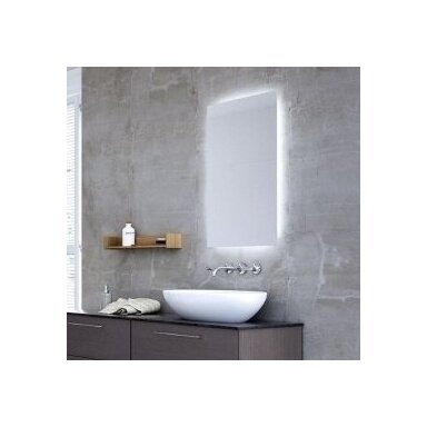 Veidrodis su LED apšvietimu Kamė Grace 60x80 cm