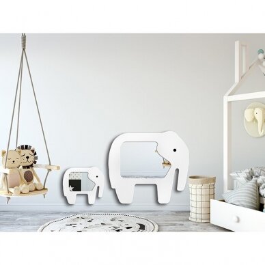 Veidrodis Ruke ELEPHANT (dydžių ir spalvų pasirinkimas) 5 Veidrodis Ruke ELEPHANT (dydžių ir spalvų pasirinkimas) 5