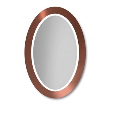 Veidrodis Ruke Oval Bold su LED apšvietimu (dydžių ir spalvų pasirinkimas) 4