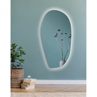 Veidrodis Ruke Simple Onda su LED apšvietimu 2