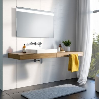 Veidrodis su LED apšvietimu Ruke Otello (Linea) (dydžių pasirinkimas) 2 Veidrodis su LED apšvietimu Ruke Otello (Linea) (dydžių pasirinkimas) 2