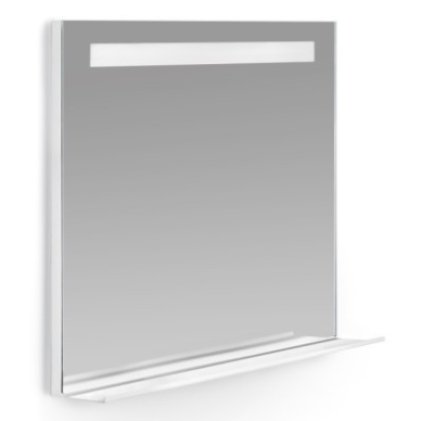 Veidrodis su LED apšvietimu Focco CAROL 800 x 800 mm, 4000 K, baltas rėmas Veidrodis su LED apšvietimu Focco CAROL 800 x 800 mm, 4000 K, baltas rėmas