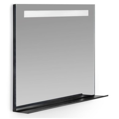 Veidrodis su LED apšvietimu Focco CAROL 800 x 800 mm, 4000 K, juodas rėmas Veidrodis su LED apšvietimu Focco CAROL 800 x 800 mm, 4000 K, juodas rėmas