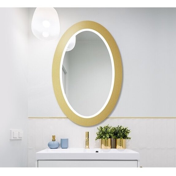Veidrodis Ruke Oval Bold su LED apšvietimu (dydžių ir spalvų pasirinkimas) Veidrodis Ruke Oval Bold su LED apšvietimu (dydžių ir spalvų pasirinkimas)