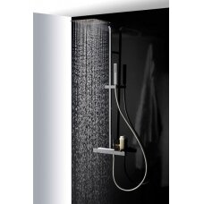 Virštinkinė termostatinė dušo sistema su lentynėle Alpi Naboo