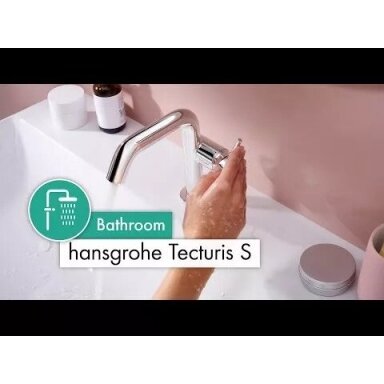 Vienos svirties dušo maišytuvas Hansgrohe Tecturis S, juoda matinė Vienos svirties dušo maišytuvas Hansgrohe Tecturis S, juoda matinė