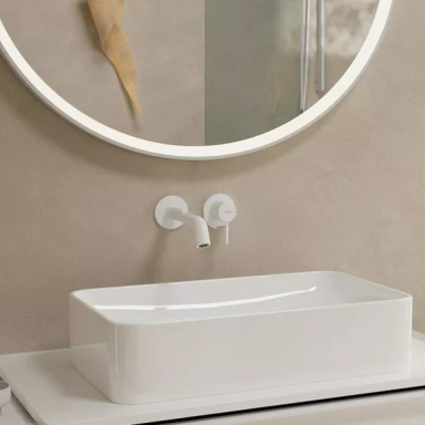Vienos svirties praustuvo maišytuvas Hansgrohe Tecturis S 22,5 cm, balta matinė Vienos svirties praustuvo maišytuvas Hansgrohe Tecturis S 22,5 cm, balta matinė