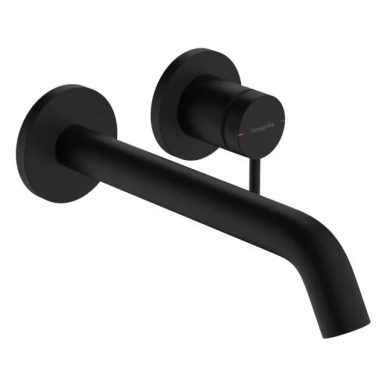 Vienos svirties praustuvo maišytuvas Hansgrohe Tecturis S 22,5 cm, juoda matinė Vienos svirties praustuvo maišytuvas Hansgrohe Tecturis S 22,5 cm, juoda matinė