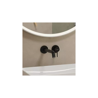 Vienos svirties praustuvo maišytuvas Hansgrohe Tecturis S 22,5 cm, juoda matinė Vienos svirties praustuvo maišytuvas Hansgrohe Tecturis S 22,5 cm, juoda matinė