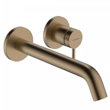 Vienos svirties praustuvo maišytuvas Hansgrohe Tecturis S 22,5 cm, šlifuota bronza Vienos svirties praustuvo maišytuvas Hansgrohe Tecturis S 22,5 cm, šlifuota bronza