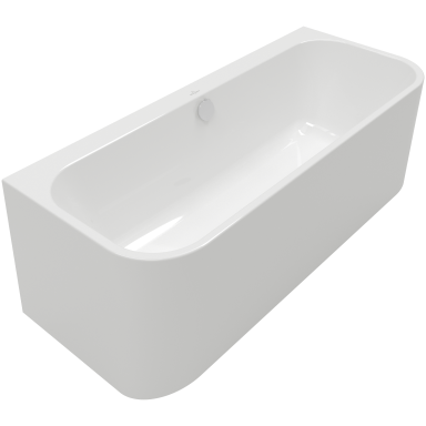 Villeroy & Boch Architectura prie sienos glaudžiama stačiakampė vonia, 170x75cm, balta Villeroy & Boch Architectura prie sienos glaudžiama stačiakampė vonia, 170x75cm, balta