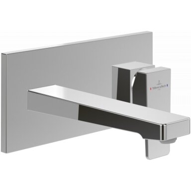 Villeroy & Boch Architectura Square potinkinis praustuvo maišytuvas su snapu, pasirenkama spalva Villeroy & Boch Architectura Square potinkinis praustuvo maišytuvas su snapu, pasirenkama spalva