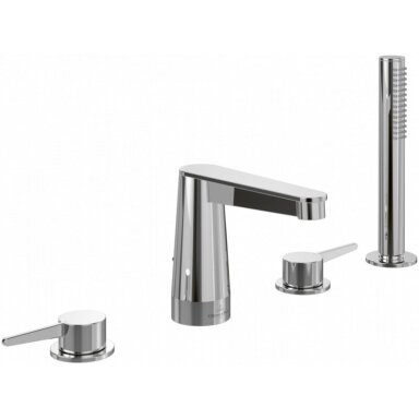 Villeroy & Boch Conum 4 dalių maišytuvas voniai, pasirenkama spalva Villeroy & Boch Conum 4 dalių maišytuvas voniai, pasirenkama spalva