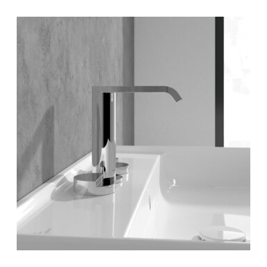 Villeroy & Boch Dawn 3 dalių maišytuvas praustuvui be dugno vožtuvo, pasirenkama spalva Villeroy & Boch Dawn 3 dalių maišytuvas praustuvui be dugno vožtuvo, pasirenkama spalva