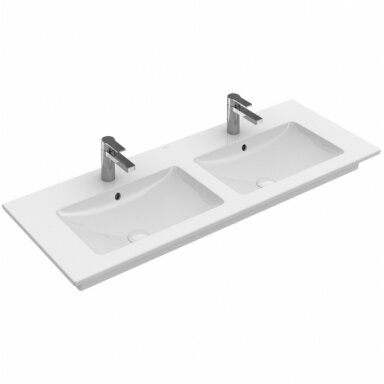 Villeroy & Boch dvigubas praustuvas 1300x500 Venticello 4111DL01 Villeroy & Boch dvigubas praustuvas 1300x500 Venticello 4111DL01