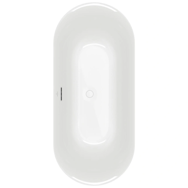 Villeroy & Boch Loop & Friends laisvai pastatoma akrilinė vonia, 180x80, balta, ovali Villeroy & Boch Loop & Friends laisvai pastatoma akrilinė vonia, 180x80, balta, ovali