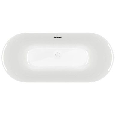 Villeroy & Boch Loop & Friends laisvai pastatoma akrilinė vonia, 180x80, balta, ovali Villeroy & Boch Loop & Friends laisvai pastatoma akrilinė vonia, 180x80, balta, ovali