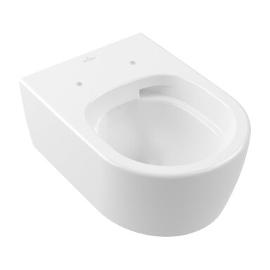 Villeroy & Boch Skyla TwistFlush pakabinamas klozetas su lėtai užsidarančiu dangčiu ir CeramicPlus danga Villeroy & Boch Skyla TwistFlush pakabinamas klozetas su lėtai užsidarančiu dangčiu ir CeramicPlus danga