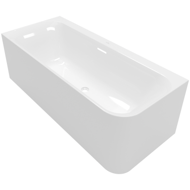 Villeroy & Boch vonia Loop & Friends 180x80 cm, kairinė, balta Villeroy & Boch vonia Loop & Friends 180x80 cm, kairinė, balta