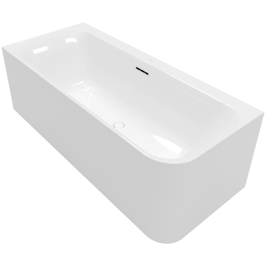 Villeroy & Boch vonia Loop & Friends 180x80 cm, kairinė, balta Villeroy & Boch vonia Loop & Friends 180x80 cm, kairinė, balta