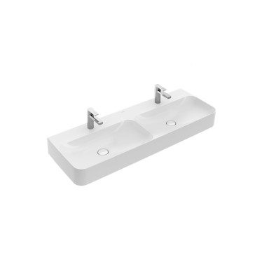 Villeroy&Boch dvigubas pakabinamas/baldinis praustuvas Finion, 1300 x 470 su "Ceramic Plus" danga Villeroy&Boch dvigubas pakabinamas/baldinis praustuvas Finion, 1300 x 470 su "Ceramic Plus" danga