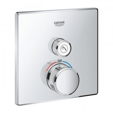 Virštinkinė dušo maišytuvo Grohtherm SmartControl dalis, chromas Virštinkinė dušo maišytuvo Grohtherm SmartControl dalis, chromas