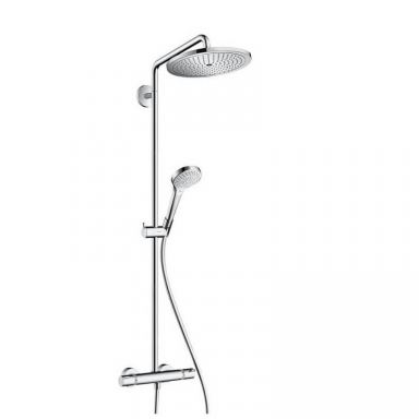 Virštinkinė termostatinė dušo sistema Hansgrohe Croma Select 280 Air 1-os padėties Virštinkinė termostatinė dušo sistema Hansgrohe Croma Select 280 Air 1-os padėties