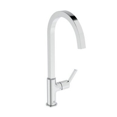 Virtuvinis maišytuvas Ideal Standard Gusto Square BD412, chromo spalvos Virtuvinis maišytuvas Ideal Standard Gusto Square BD412, chromo spalvos