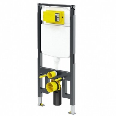 Viega Prevista Dry potinkinis WC rėmas, plonas 8 cm storio su tvirtinimais Viega Prevista Dry potinkinis WC rėmas, plonas 8 cm storio su tvirtinimais