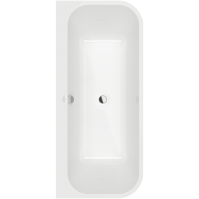 Villeroy & Boch Architectura prie sienos glaudžiama stačiakampė vonia, 170x75cm, balta 1