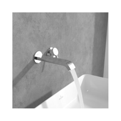 Villeroy & Boch Dawn 2 dalių potinkinis maišytuvas praustuvui su lenktu snapu, be dugno vožtuvo, pasirenkama spalva Villeroy & Boch Dawn 2 dalių potinkinis maišytuvas praustuvui su lenktu snapu, be dugno vožtuvo, pasirenkama spalva