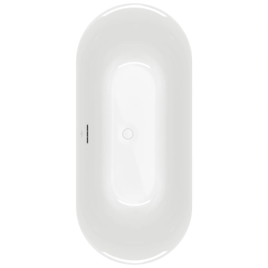 Villeroy & Boch Loop & Friends laisvai pastatoma akrilinė vonia, 180x80, balta, ovali 1 Villeroy & Boch Loop & Friends laisvai pastatoma akrilinė vonia, 180x80, balta, ovali 1
