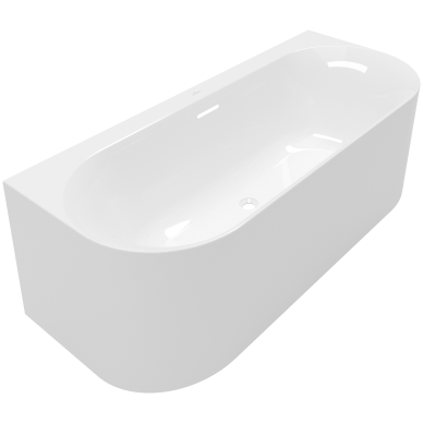 Villeroy & Boch Loop & Friends prie sienos glaudžiama akrilinė vonia, 180x80, balta Villeroy & Boch Loop & Friends prie sienos glaudžiama akrilinė vonia, 180x80, balta