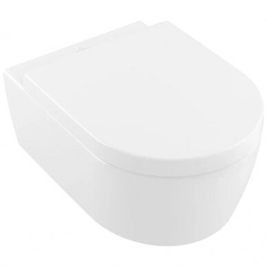 Villeroy & Boch SOUL pakabinamas WC su DirectFlush technologija, soft-close dangčiu 1