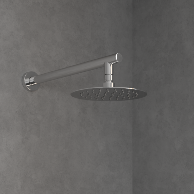 Villeroy & Boch Universal Showers lietaus dušo galva, apvali, (chromas, 200 mm) 3 Villeroy & Boch Universal Showers lietaus dušo galva, apvali, (chromas, 200 mm) 3