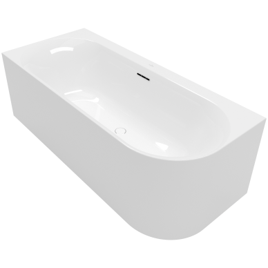 Villeroy & Boch vonia Loop & Friends 180x80 cm, kairinė, balta 1 Villeroy & Boch vonia Loop & Friends 180x80 cm, kairinė, balta 1