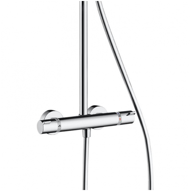 Virštinkinė termostatinė dušo sistema Hansgrohe Croma Select 280 Air 1-os padėties 2 Virštinkinė termostatinė dušo sistema Hansgrohe Croma Select 280 Air 1-os padėties 2