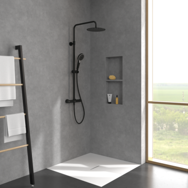 Virštinkinė termostatinė dušo sistema Villeroy & Boch Verve Showers 6