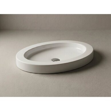 Vispool Oval įleidžiamas praustuvas 700x450 mm Vispool Oval įleidžiamas praustuvas 700x450 mm