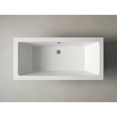 Vispool vonia Nordica 1600x750 mm iš Marmoryl medžiagos 2 Vispool vonia Nordica 1600x750 mm iš Marmoryl medžiagos 2