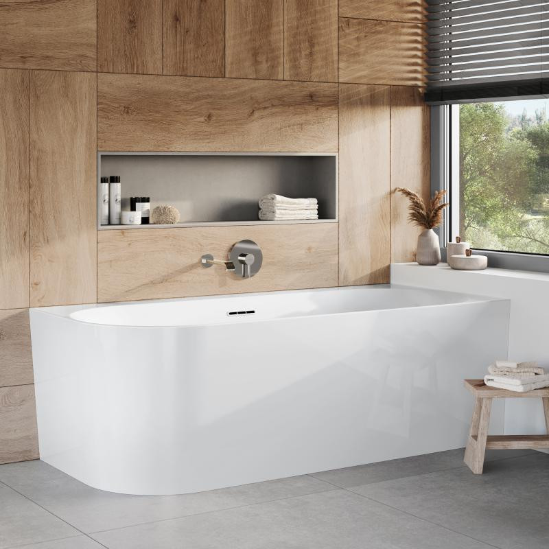 Villeroy & Boch Architectura Loop&Friends vonia 170x75 cm, akrilas, dešinė, balta 3